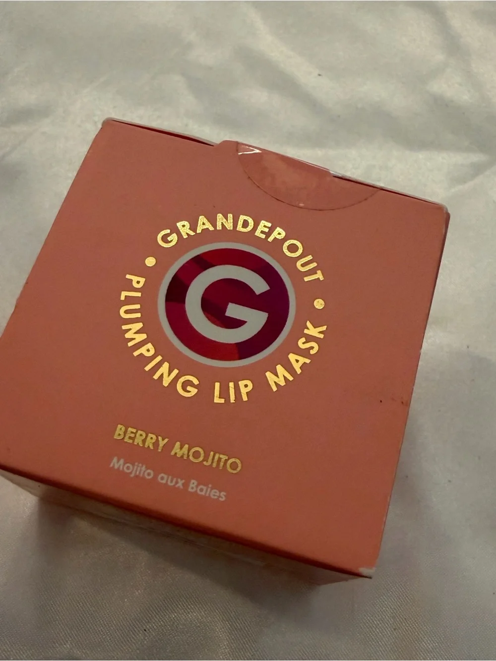 Grande Cosmetics GrandePOUT Plumping Lip Mask 15g BERRY MOJITO Made In USA